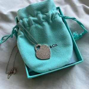 Tiffancy & Co necklace, 18” length